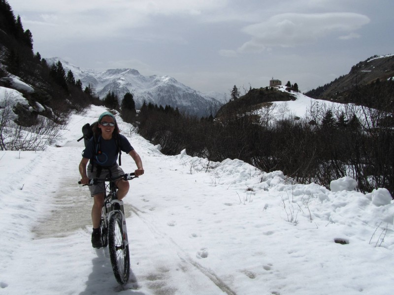 Notre Dame des Anges : On y est ! La neige aussi tiens ...