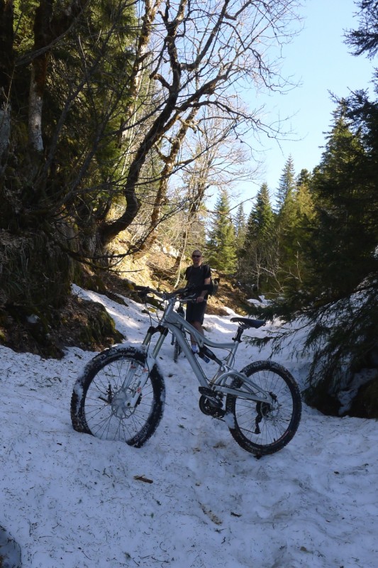 Gorge d'accès : au pré de patracel..
on va bientôt mourir !