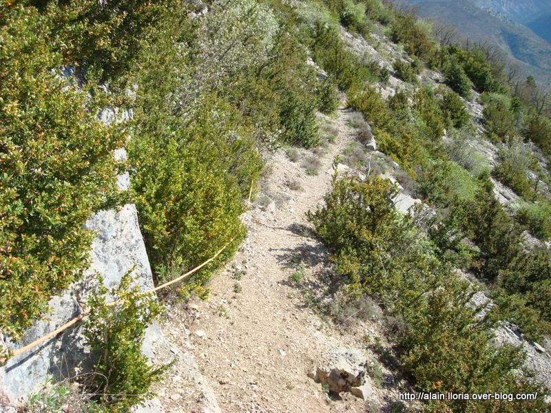 Saint Benoît : Passages exposés au Clot de Brachet