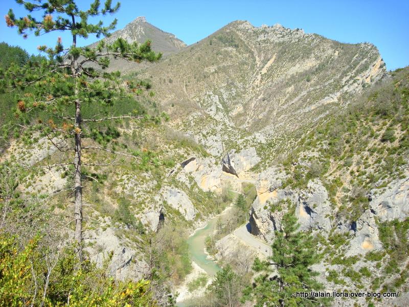 Saint Benoît : Vue sur la Roanne