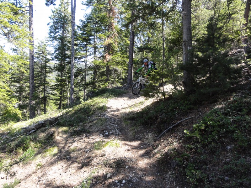 Descente de Combe Chauve : Et ça continue !