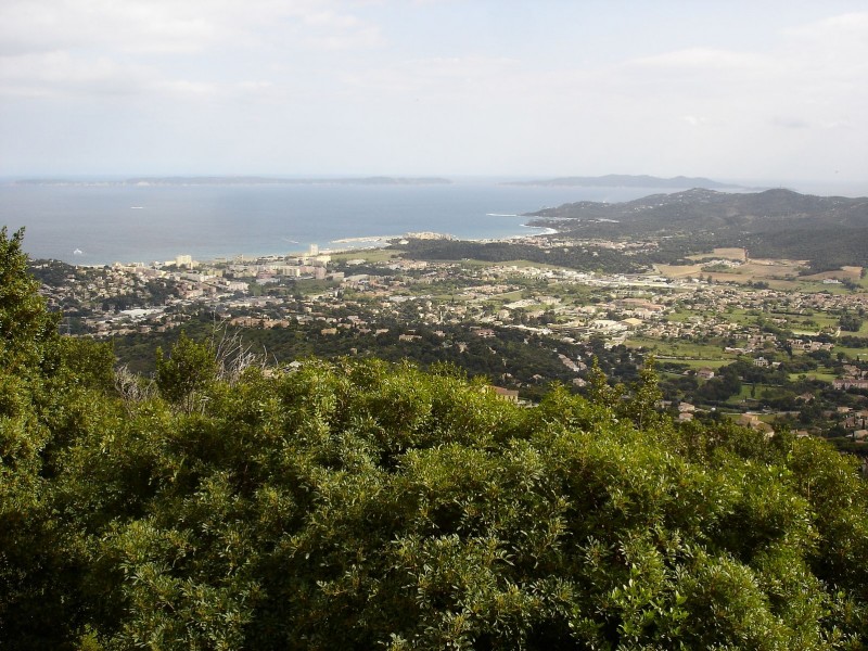 Le Lavandou : Depuis Notre Dame des Anges, après la pluie...