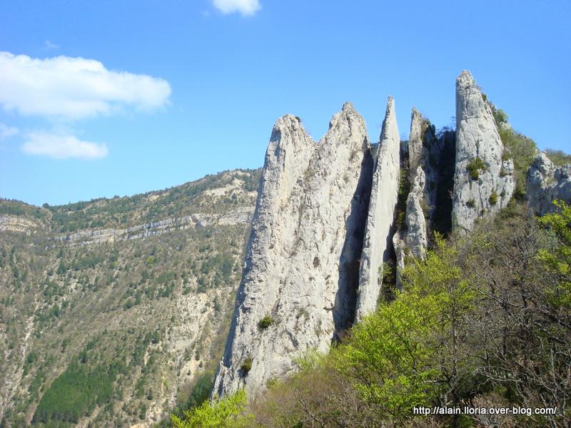 Saint Benoît : Les Rochers des Blaches