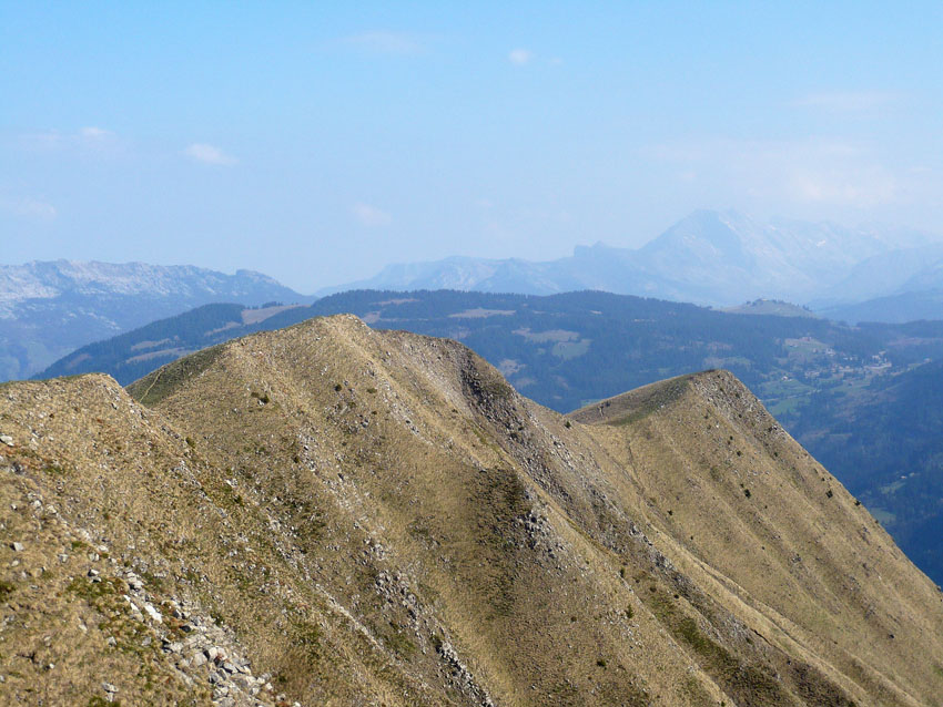 #1 Montagne du Sulens : Arête du Sulens depuis le sommet principal Montagne du Sulens : Arête du Sulens depuis le sommet principal