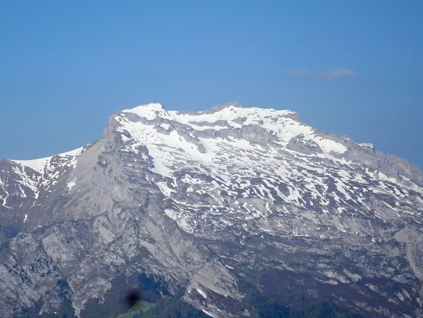 #2 Tournette : Face E de la Tournette depuis le sommet du Sulens Tournette : Face E de la Tournette depuis le sommet du Sulens