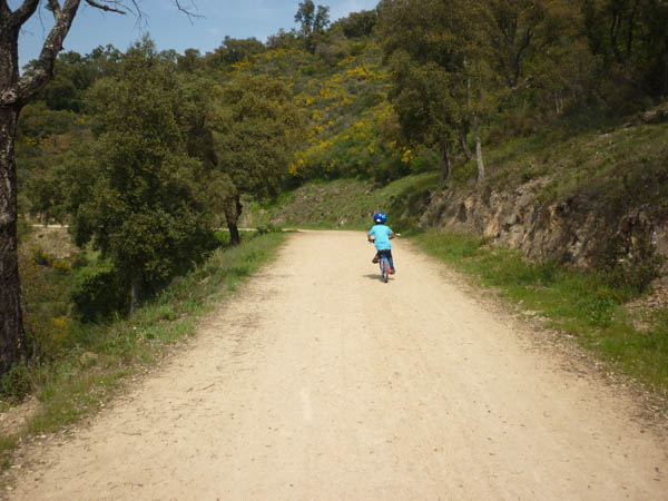 #1 Piste de montée : Sur les passages les plus roulants, je peux même le libérer de l Piste de montée : Sur les passages les plus roulants, je peux même le libérer de l'élastique.