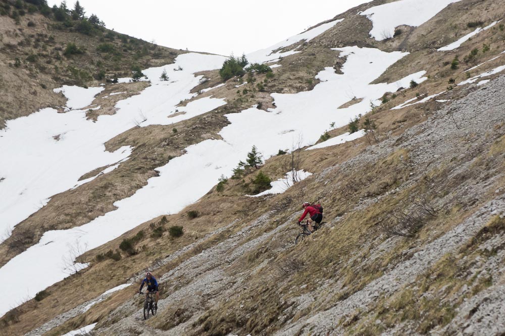 #11 Les épingles sous le Col : Cassante cette descente sur Bonvardon Les épingles sous le Col : Cassante cette descente sur Bonvardon