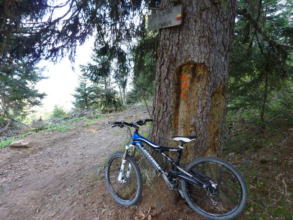 #4 Col de Baure : y a qu Col de Baure : y a qu'à suivre la fleche...