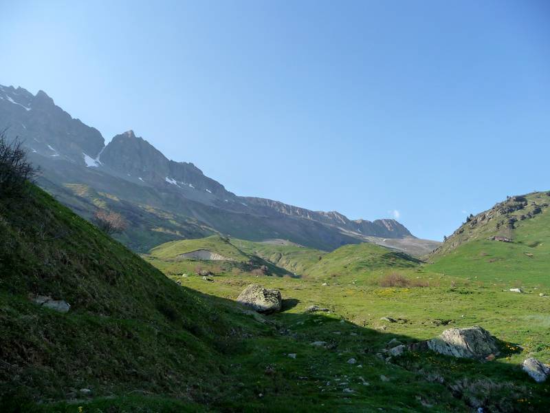Col du Sabot : Jolis alpages et sentier agréable