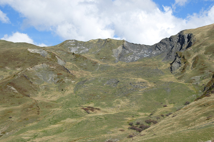 #3 Roc Marchand : la montée hors sentier pour accéder à l Roc Marchand : la montée hors sentier pour accéder à l'arête