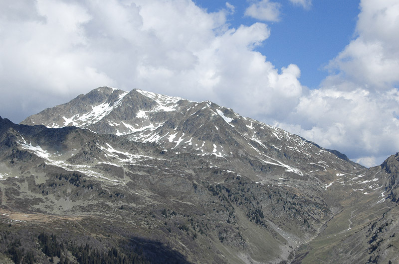 #5 Roc Marchand : Vue sur le Grand Mont et le col de la Louze Roc Marchand : Vue sur le Grand Mont et le col de la Louze