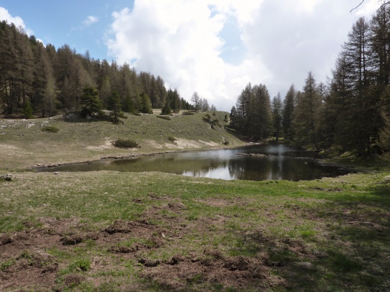 #14 Lac des Lauzes : Il faudra venir pour un bivouac à vtt. Lac des Lauzes : Il faudra venir pour un bivouac à vtt.
