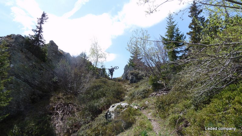 #3 Gilles : petit portage avant poussage! Gilles : petit portage avant poussage!
