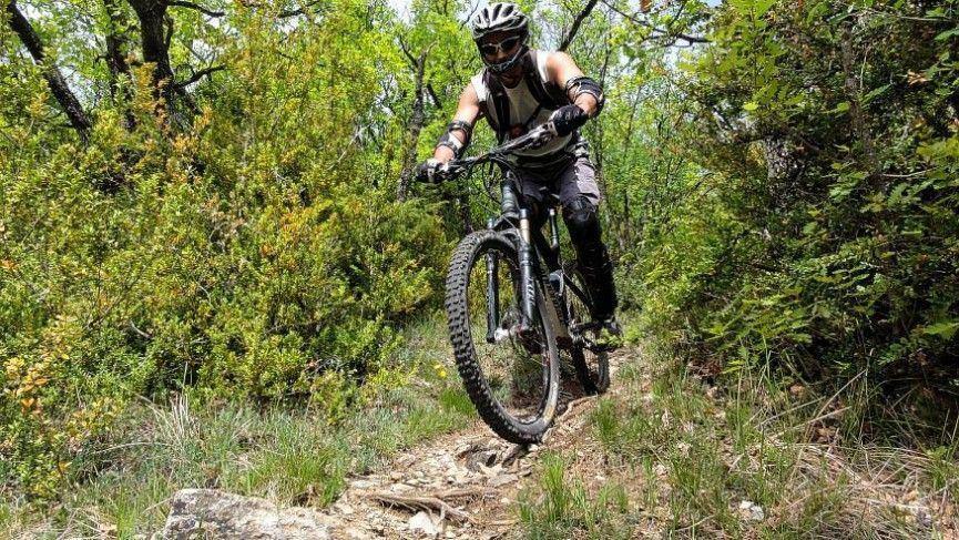 Descente du Bichon : Squal dans une partie rapide !