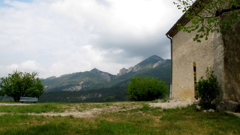 #6 Aucelon : Les Rochers des Blaches depuis le Temple d Aucelon : Les Rochers des Blaches depuis le Temple d'Aucelon