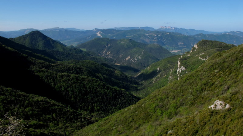 #1 Diois : vu du Balcon du Glandasse Diois : vu du Balcon du Glandasse