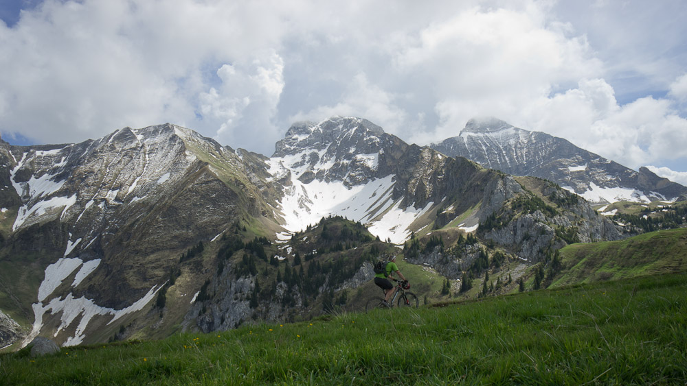 Arête de Chevry : ca roule