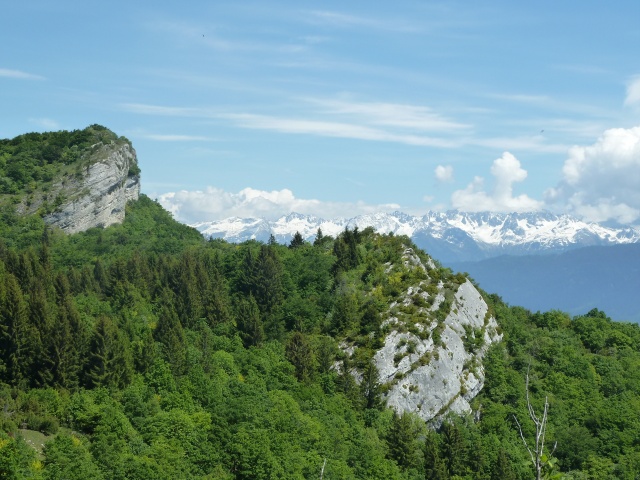 #2 Rocher de La Manettaz : et choux-fleurs sur la Lauzière Rocher de La Manettaz : et choux-fleurs sur la Lauzière