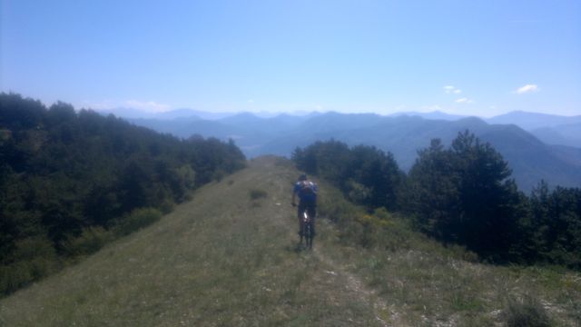 #2 Crête des selles : enfin la descente Crête des selles : enfin la descente