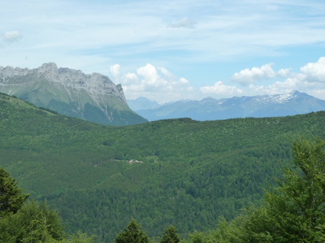 Col de La Sciaz : Arcluzaz et Gd Arc de La Buffaz