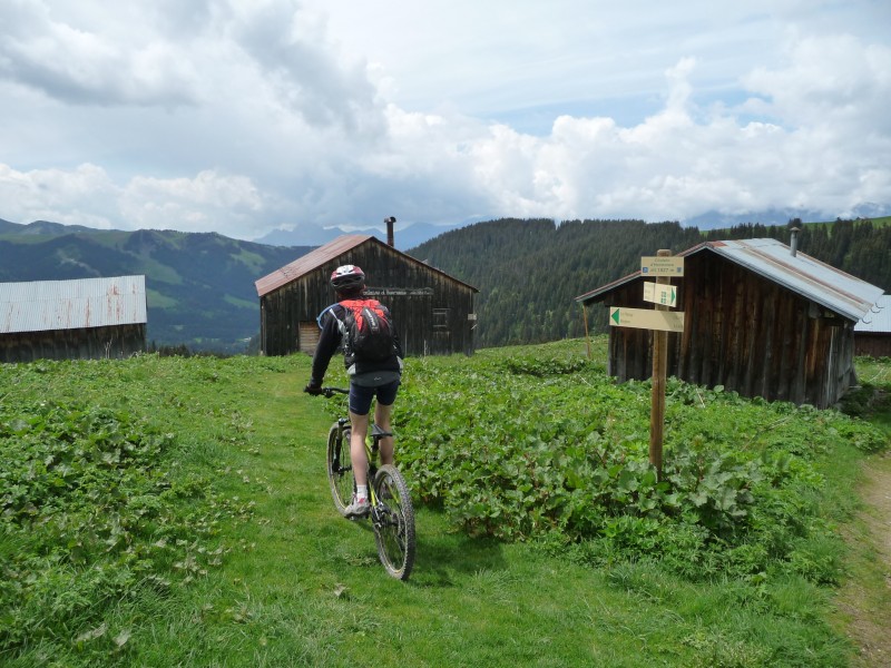 #4 descente : aux chalets d descente : aux chalets d'Hermance
