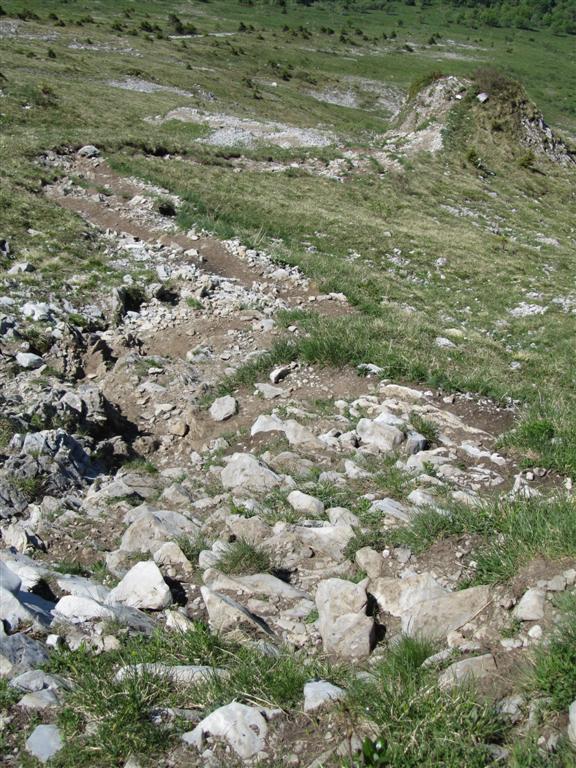#9 Dent d Dent d'Arclusaz : C'est à cause de ça qu'il est plus sage de laisser se reposer le vélo vers 1850 ... T5/E4, minimum.