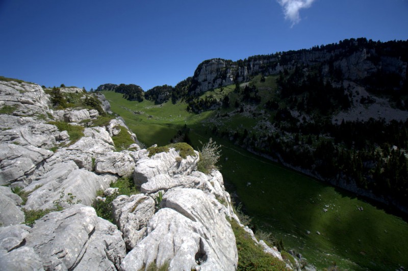 #11 Vallon de Pratcel : descente par Pratcel ou par le Pas de l Vallon de Pratcel : descente par Pratcel ou par le Pas de l'Echelle, faites votre choix.