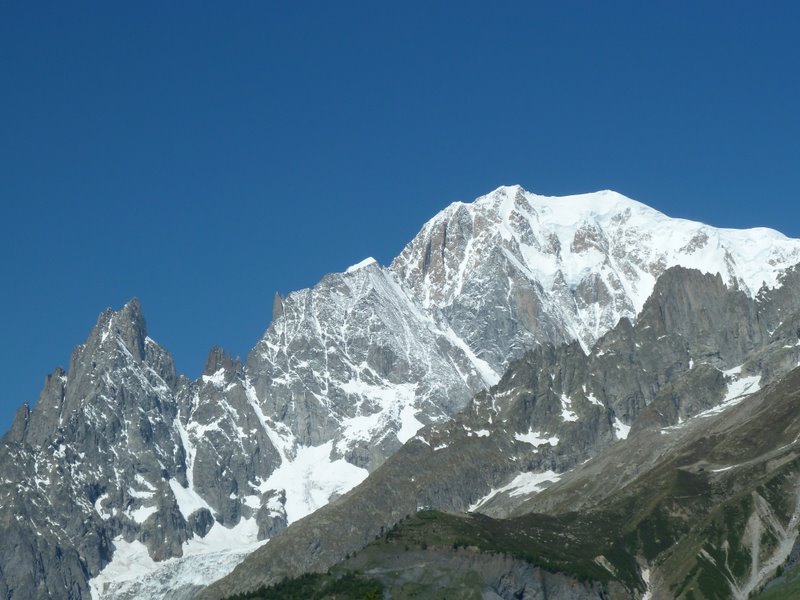 Mont Blanc : Omniprésent dans le Val Ferret