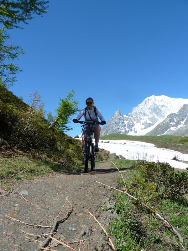 Mont Blanc : Mont Blanc et VTT