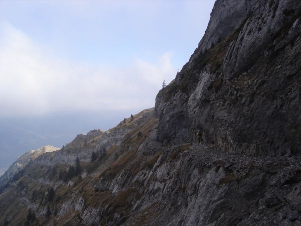 Col 1808m : La traversée est presque terminée