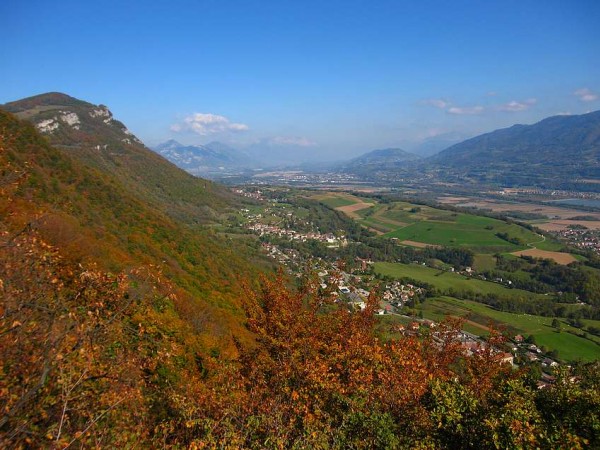 Bellechambre : Le N Grésivaudan s'étend sous Saint Vincent de Mercuze.