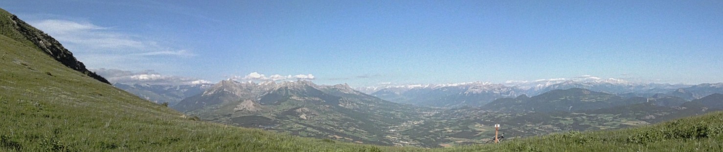 #1 Bassin Gapençais ... : vu du col Bassin Gapençais ... : vu du col