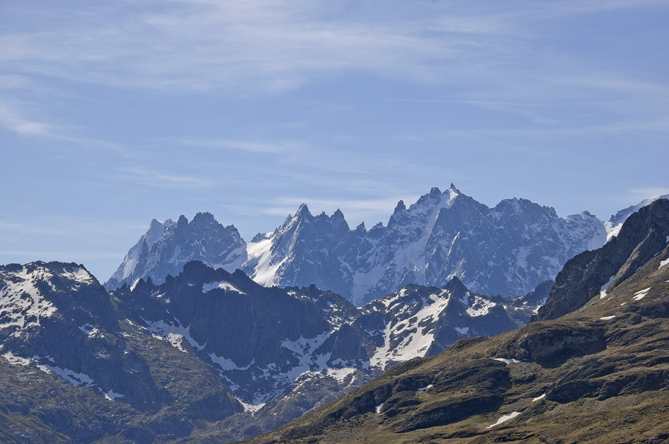 Massif du Mt Blanc : Aiguilles de Chamonix
