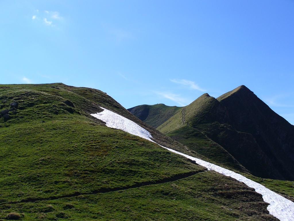 Descente : Le Mont-Jovet depuis le Pas des Brebis