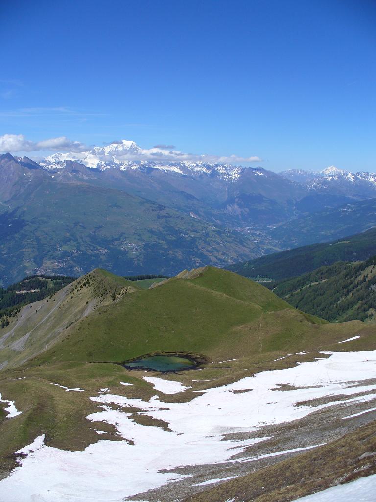 Mont-Jovet : Panorama - Mont Blanc