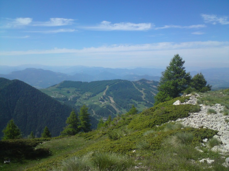 #1 Pic du Cuchon : jolie vue sur le col de Moissières Pic du Cuchon : jolie vue sur le col de Moissières
