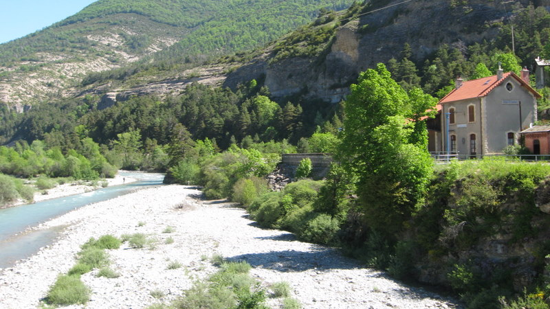 Saint André > Entrevaux : et hop le Verdon