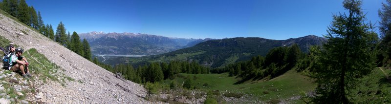 J3: le cul par terre : tellement la montée passe vite, c'est beau et y'a des marmottes partout