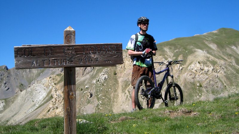 #41 J3: col de la Rousse : c J3: col de la Rousse : c'est beau entre Embrun et Ubaye