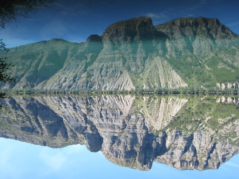 #79 J4: miroir : Pas de vent et c J4: miroir : Pas de vent et c'est nickel pour la photo