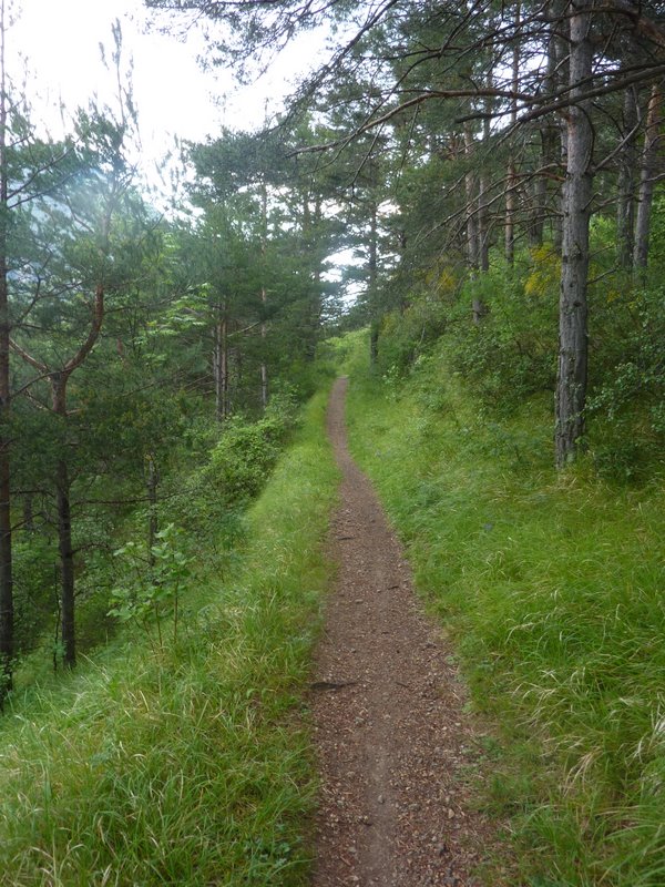 Sentier des oratoires : Direction la Brigue