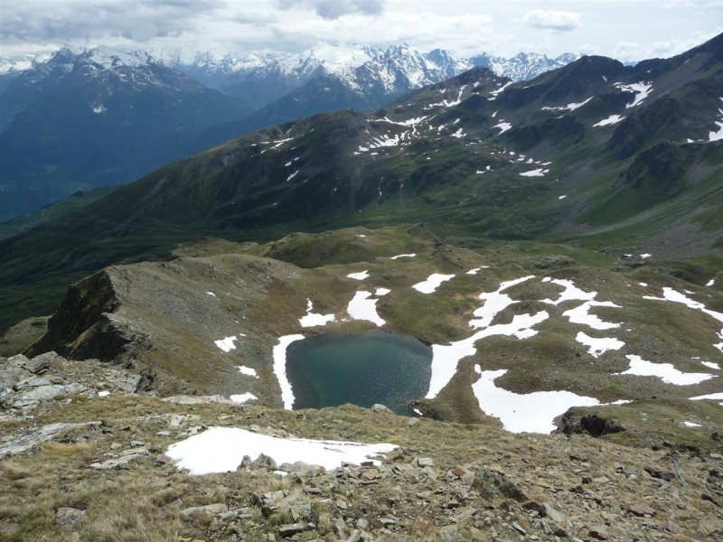 #8 Mont Fallère : Le lac Mort. Mont Fallère : Le lac Mort.