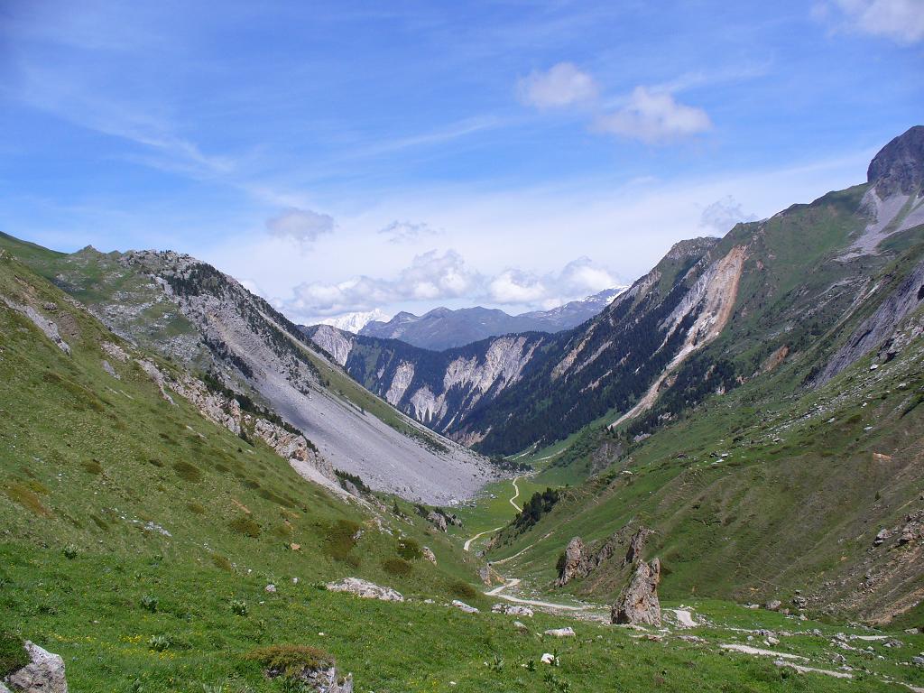 #13 Vallée des Avals : ... vue d Vallée des Avals : ... vue d'en haut ...