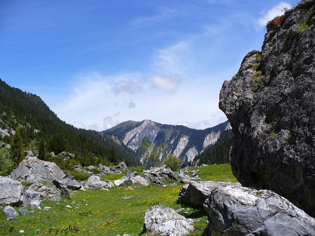#8 Vallée des Avals : Vue sur la Dent du Villard Vallée des Avals : Vue sur la Dent du Villard