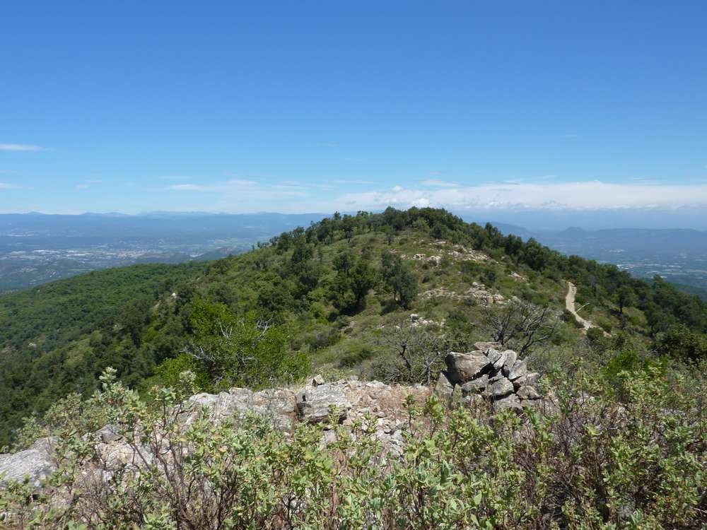 #9 Sommet : vue vers le Nord Sommet : vue vers le Nord