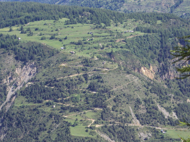 #4 piste de demandols : descente d piste de demandols : descente d'anelle par le gr5,assez technique...