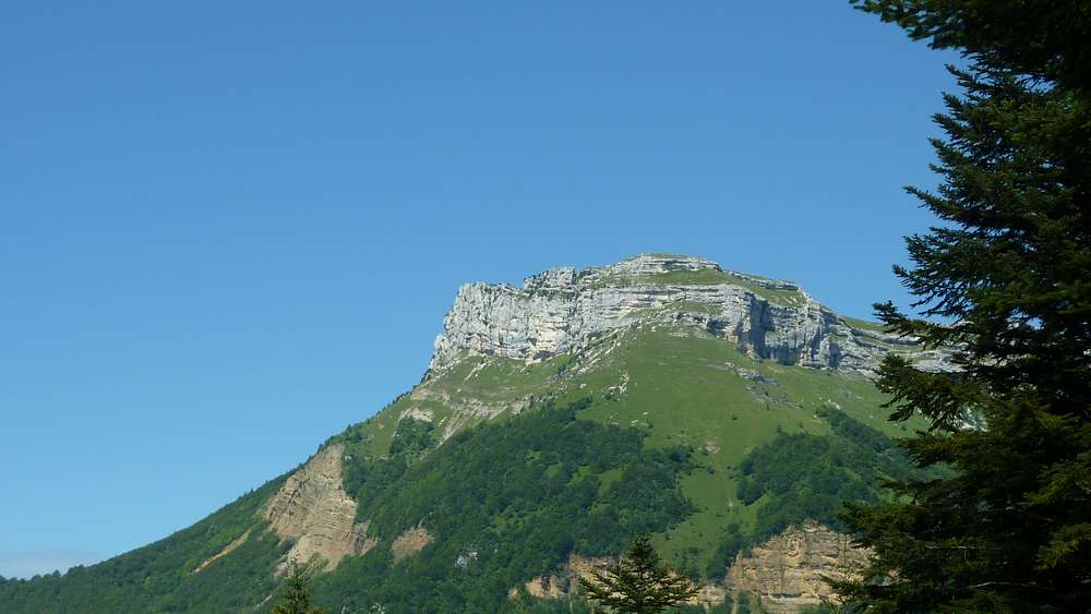 #3 Roc de Mageriaz : vue depuis la piste forestiere du Mont Peney Roc de Mageriaz : vue depuis la piste forestiere du Mont Peney