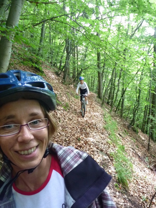 #6 A l A l'arrière du tandem : Madame semble ravie !