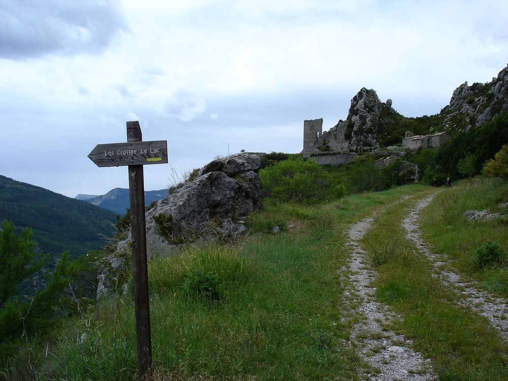 Ville : Nous arrivons du lac par les Crottes