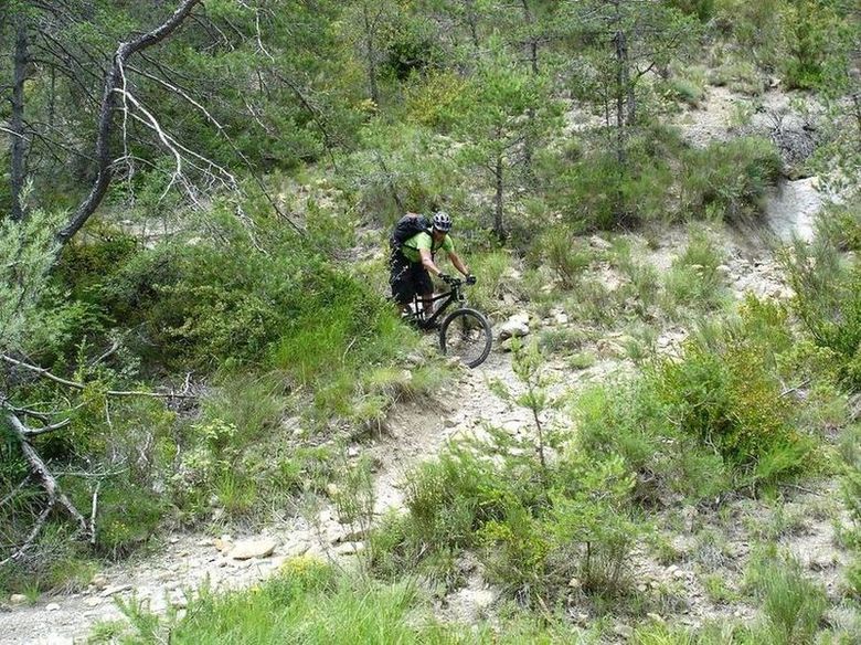 Plus cassant : Niak sur le bas de la descente du col de Baratus